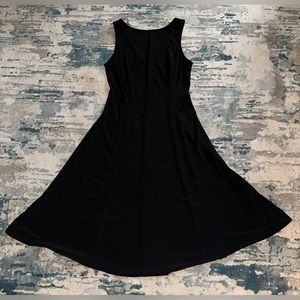 Tash & Sophie Black Slinky Midi Dress NWOT